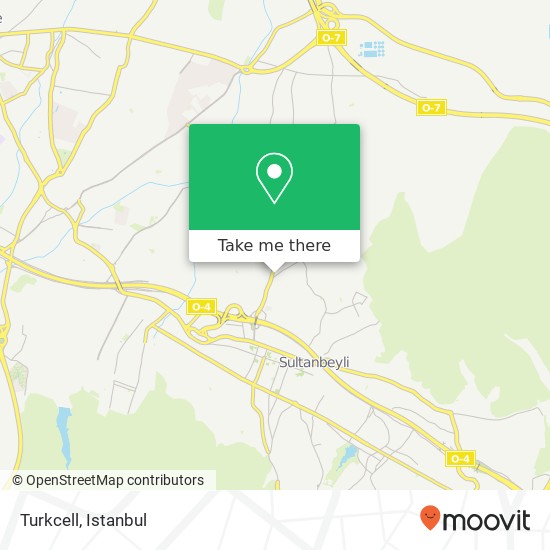 Turkcell map