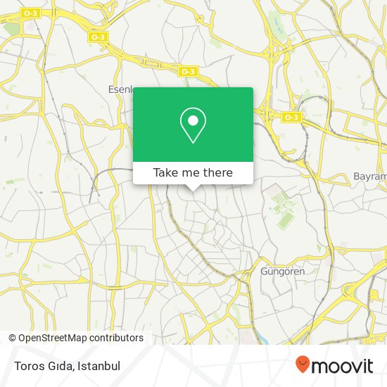 Toros Gıda map