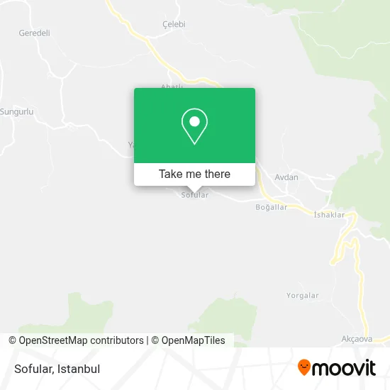 Sofular map