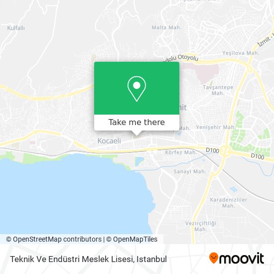 Teknik Ve Endüstri Meslek Lisesi map