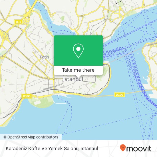 Karadeniz Köfte Ve Yemek Salonu map