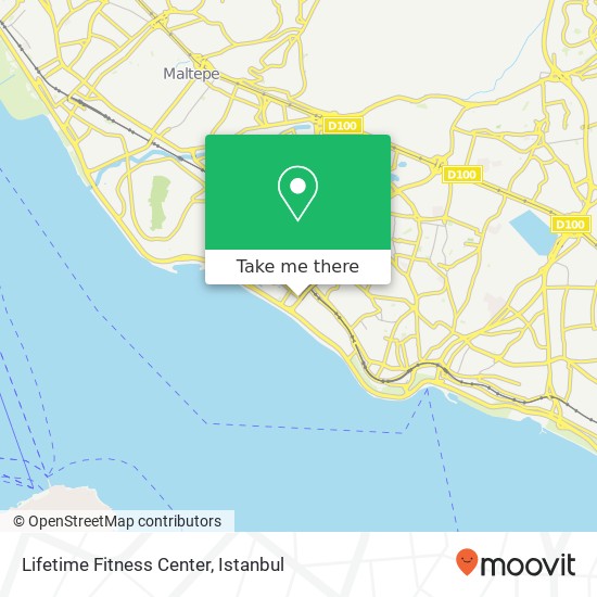 Lifetime Fitness Center map