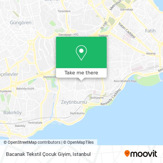 Bacanak Tekstil Çocuk Giyim map