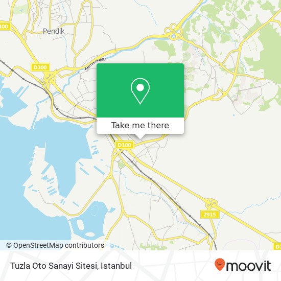 Tuzla Oto Sanayi Sitesi map