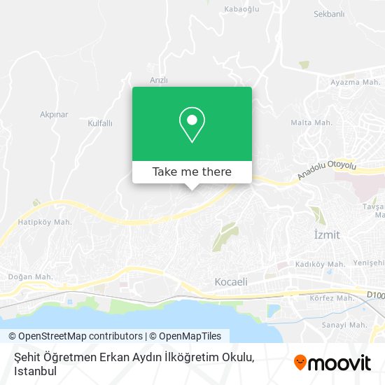 Şehit Öğretmen Erkan Aydın İlköğretim Okulu map