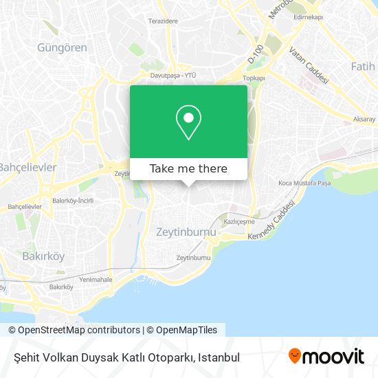 Şehit Volkan Duysak Katlı Otoparkı map