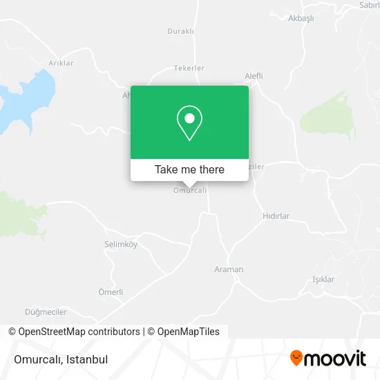 Omurcalı map