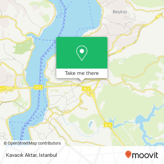Kavacık Aktar map