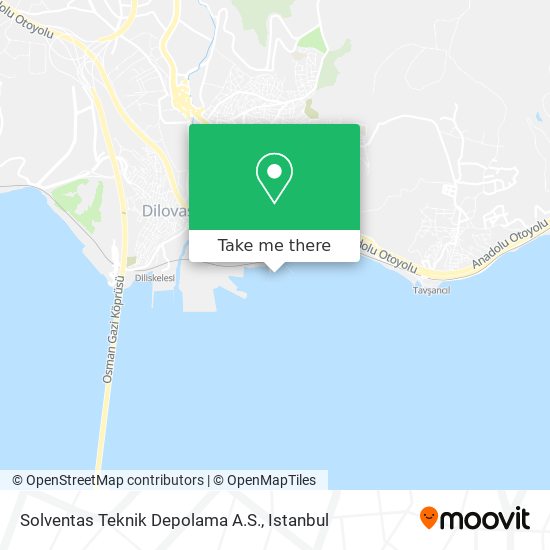 Solventas Teknik Depolama A.S. map