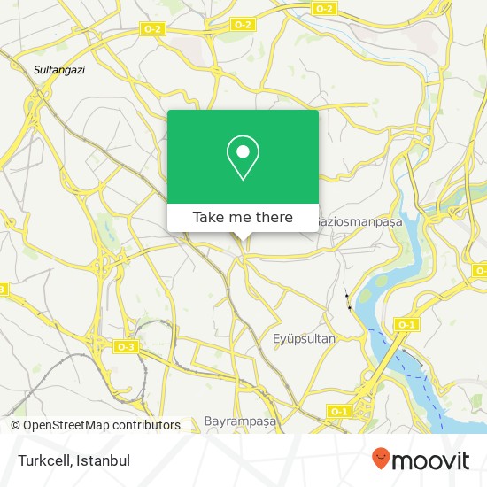 Turkcell map