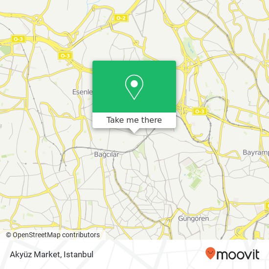 Akyüz Market map