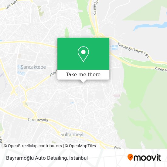 Bayramoğlu Auto Detailing map