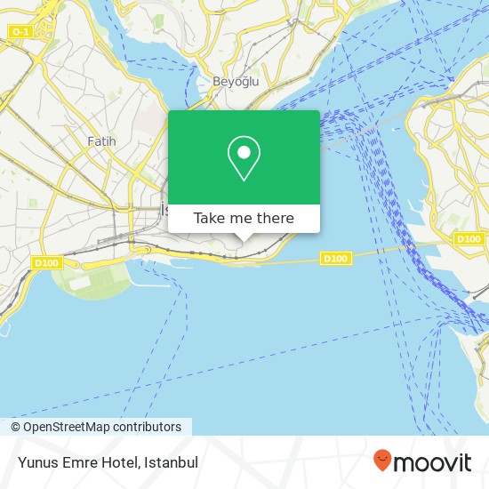 Yunus Emre Hotel map