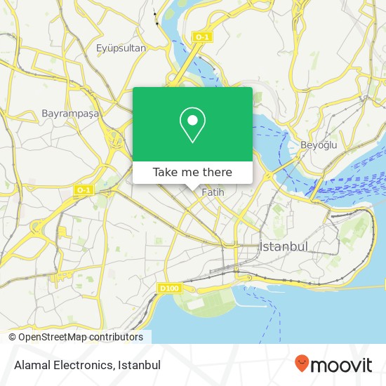 Alamal Electronics map