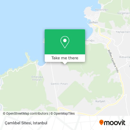 Çamlıbel Sitesi map