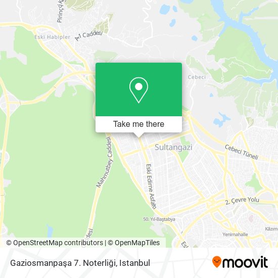 Gaziosmanpaşa 7. Noterliği map