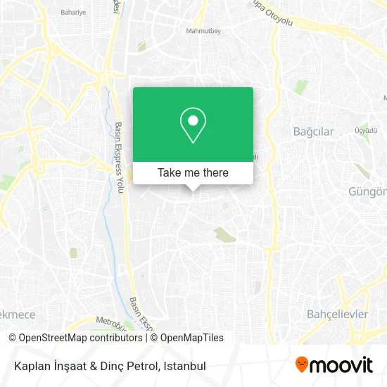 Kaplan İnşaat & Dinç Petrol map