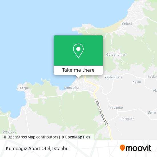 Kumcağız Apart Otel map