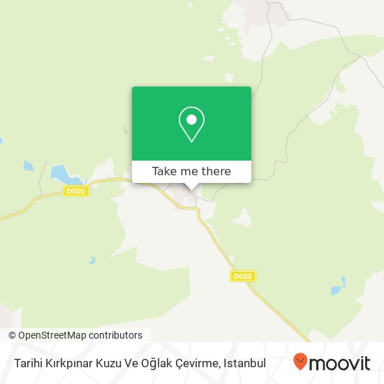 Tarihi Kırkpınar Kuzu Ve Oğlak Çevirme map