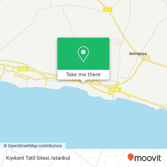 Kıyıkent Tatil Sitesi map