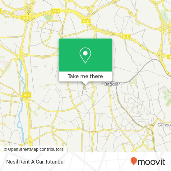 Nesil Rent A Car map