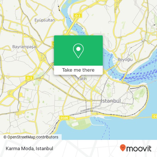 Karma Moda map