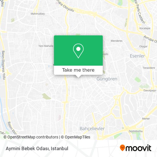 Aymini Bebek Odası map