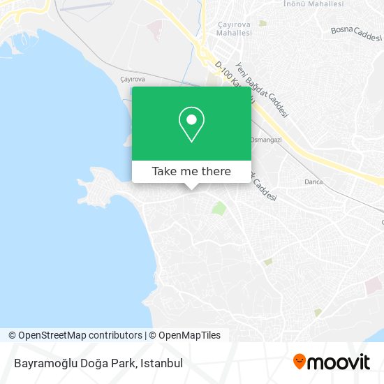 Bayramoğlu Doğa Park map