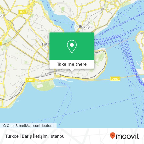 Turkcell Barış İletişim map