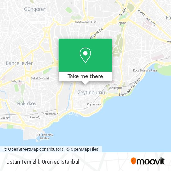 Üstün Temizlik Ürünler map