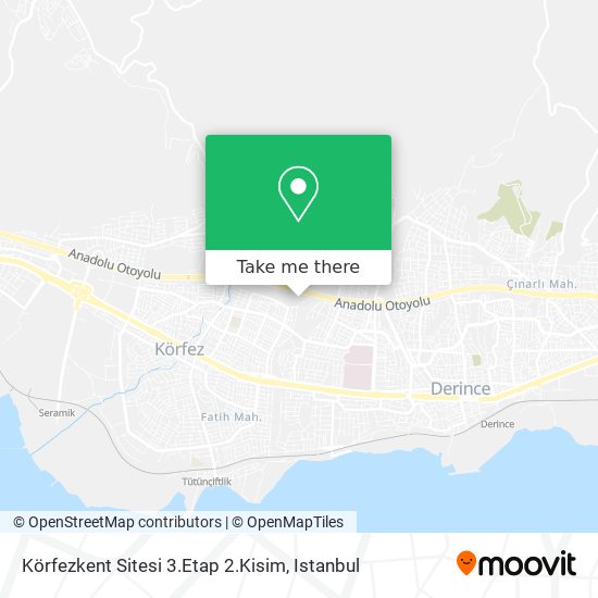Körfezkent Sitesi 3.Etap 2.Kisim map