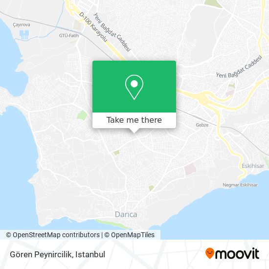 Gören Peynircilik map