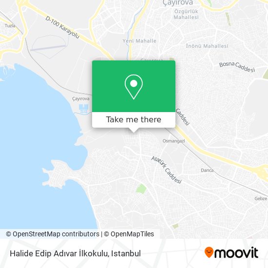 Halide Edip Adıvar İlkokulu map