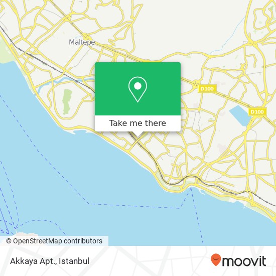 Akkaya Apt. map