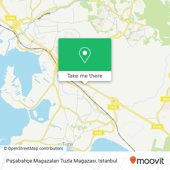 Paşabahçe Magazaları Tuzla Magazası map