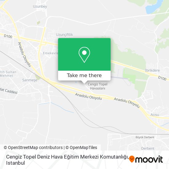 Cengiz Topel Deniz Hava Eğitim Merkezi Komutanlığı map