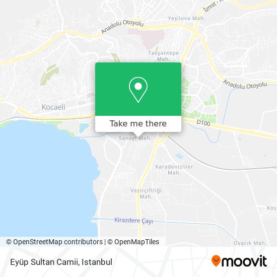 Eyüp Sultan Camii map