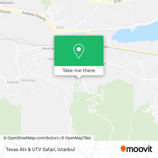 Texas Atv & UTV Safari map