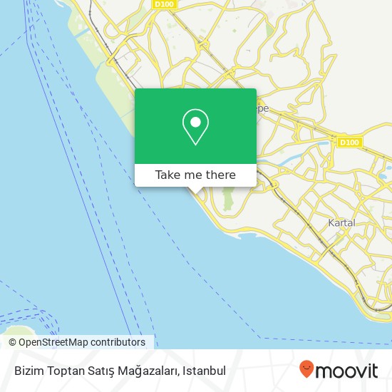 Bizim Toptan Satış Mağazaları map