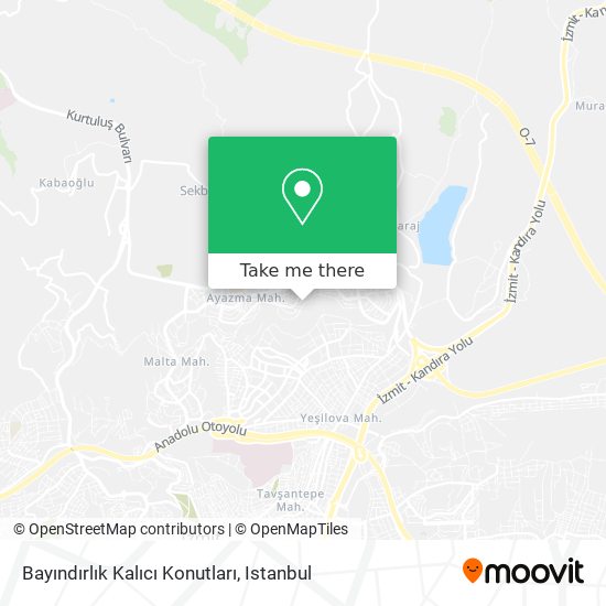 Bayındırlık Kalıcı Konutları map