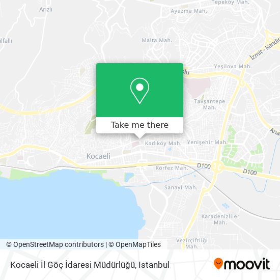 Kocaeli İl Göç İdaresi Müdürlüğü map