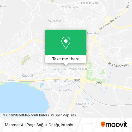 Mehmet Ali Paşa Sağlık Ocağı map
