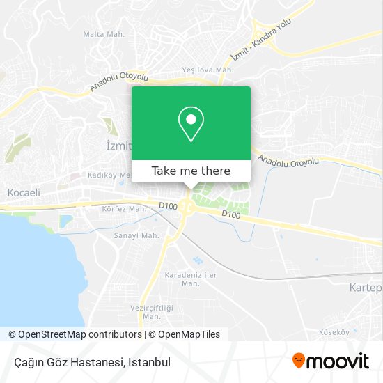 Çağın Göz Hastanesi map
