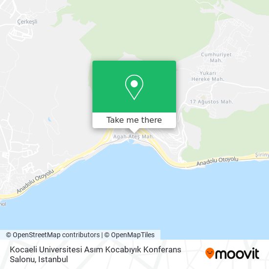 Kocaeli Universitesi Asım Kocabıyık Konferans Salonu map