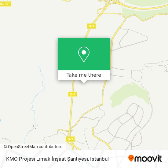 KMO Projesi Limak İnşaat Şantiyesi map