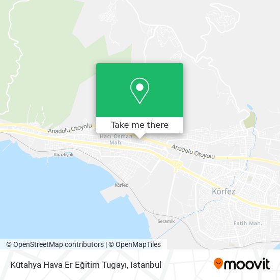 Kütahya Hava Er Eğitim Tugayı map