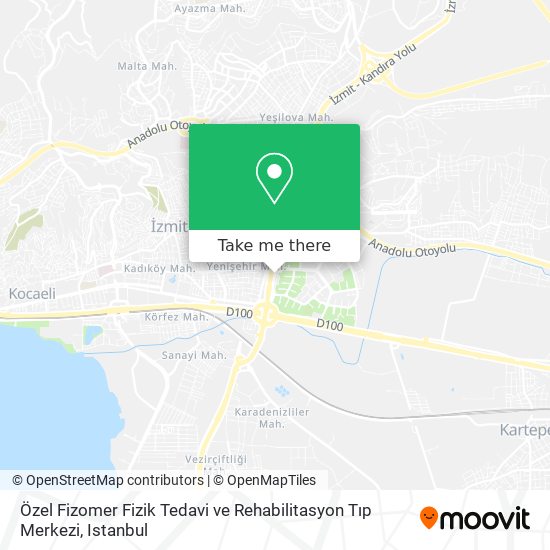 Özel Fizomer Fizik Tedavi ve Rehabilitasyon Tıp Merkezi map