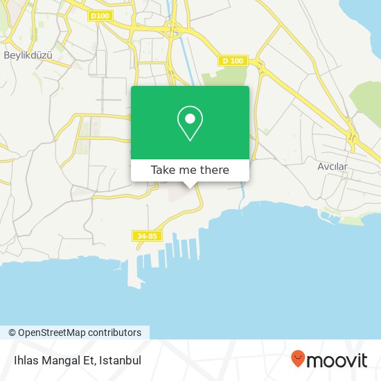 Ihlas Mangal Et map