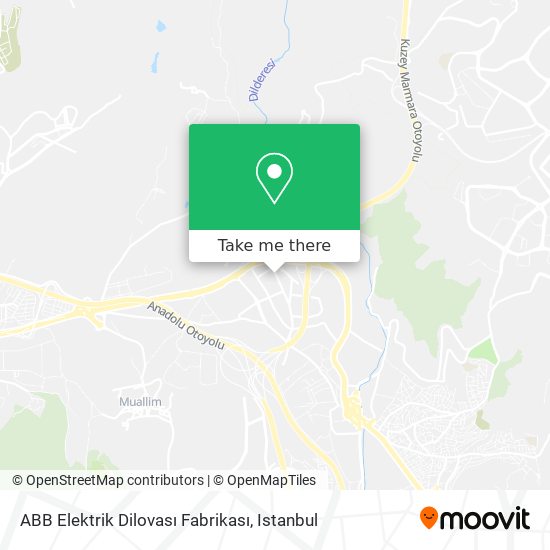 ABB Elektrik Dilovası Fabrikası map