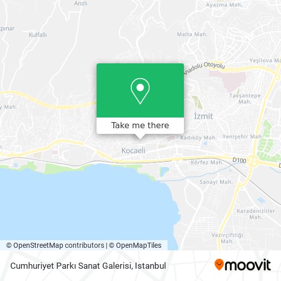 Cumhuriyet Parkı Sanat Galerisi map